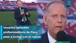 👏🎙El narrador Paco Villa es reconocido por trabajar pese a luchar contra el cáncer quotTe admiramosquot👏🎙 [upl. by Aihsakal80]