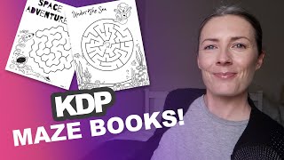 Create Kids Maze Puzzle Books To Sell On Amazon KDP [upl. by Bayard]