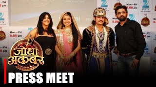 Zee TVs Period Drama Jodha Akbar PRESS CONFERENCE  Paridhi Sharma Rajat Tokas Ekta Kapoor [upl. by Divad982]