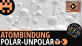 Atombindung Polar und unpolar │Chemie Lernvideo│Learning Level Up [upl. by Bores]