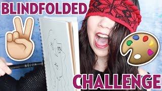 Blindfolded Drawing Challenge [upl. by Anirtik666]