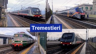 🚆 STAZIONE DI TREMESTIERI TRENO STORICO e non solo [upl. by Keyek]