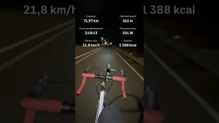 Cycling round trip from Montreal to Blainville cyclist montreal cycling mtl bikelife night [upl. by Dviad722]