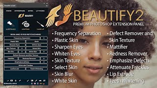 Beautify Panel 2 All AI Retouch Functions [upl. by Omrelliug]