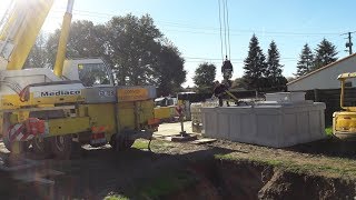 Citerne eau de pluie 10000 litres en beton [upl. by Ribaudo4]