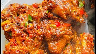 Peppered Chicken RecipeNigerian Peppered Chicken [upl. by Notlew801]