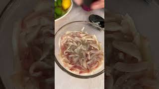 El ceviche más sencillo y delicioso con 4 ingredientes y usando cualquier pescado cocinafacil [upl. by Radley]