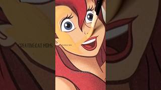 Ursula CHEATED Ariel🤫 Twisted Disney shorts art creative disney [upl. by Ermey]