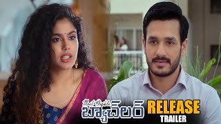 Most Eligible Bachelor Movie Release Trailer  Akhil Akkineni  Pooja Hegde  NS [upl. by Joellen867]