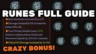 RUNES ARE HERE GOOD Update Or Another FLOP Full GuideExplanation Diablo Immortal [upl. by Rosenblum309]