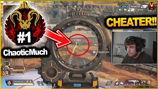 ChaoticMuch  Literally why people think OLD RANK 1 ChaoticMuch is cheating  APEX LEGENDS [upl. by Vincent113]