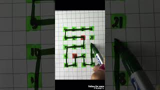 Draw the checkered path🧐 gameplay fun [upl. by Parrott583]