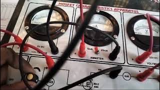 Mosfet Characteristics Apparatus [upl. by Sik]