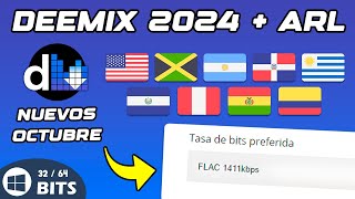 DEEMIX 2024  ARL  Nuevos ARL OCTUBRE 2024 Actualizados [upl. by Hasila]