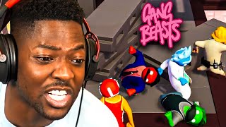 YOUVE NEVER SEEN RDC THIS HEATED Gang Beasts [upl. by Eiuqnom]