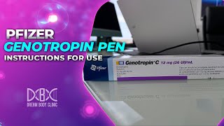 Pfizer Genotropin HGH Pen Activation  Instructions for use [upl. by Osner]