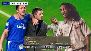 The Day Jose Mourinho amp Frank Lampard Show No Mercy To Ronaldinho [upl. by Mort492]