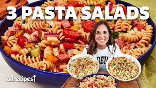 How to Make 3 Pasta Salads  Best Pasta Salad Recipes [upl. by Beale]