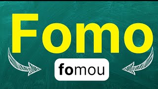 Cómo pronunciar quot FOMO quot Miedo a perderse algoquot Ansiedad por exclusiónquot en inglés Americano [upl. by Venuti]