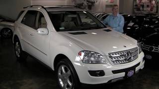 2008 MercedesBenz ML350 4MATIC  Appearance Pkg 19quot Alloys Backup Camera iPod Nav  17416 mi [upl. by Akimrej]