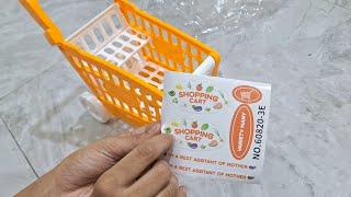 Asmr toy Shopping cart Unboxing [upl. by Lasiaf]