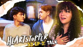 FINALLY • LESBIAN REACTS – HEARTSTOPPER – 3x03 “TALK” • [upl. by Pierro959]