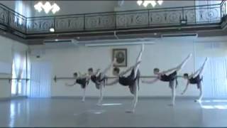 Vaganova Ballet Academy class exam [upl. by Nahtanaoj]