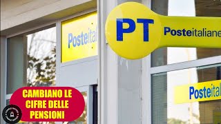 Pensioni cambiano le cifre ecco i nuovi importi [upl. by Sirtemed]