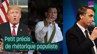 Petit précis de rhétorique populiste [upl. by Ddahc420]