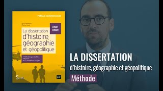 Méthodologie de la dissertation d’histoire géographie et géopolitique  Florian Louis [upl. by Leviram140]