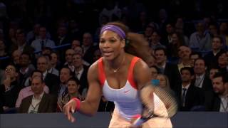 Serena vs Azarenka LeftHanded [upl. by Amikahs]