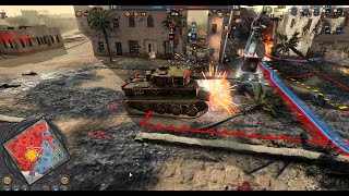 Guards Staggered Shot plus 17pounder combo  Company of Heroes 3 [upl. by Niwrud665]