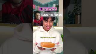 MiniMoochi challenge couple food comedy funny shortsfeed [upl. by Neuberger501]