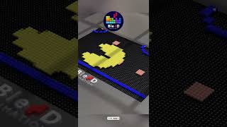 PACMAN MAGNETICBALL PART I shorts blender puzzle tetris pacman magnetic [upl. by Eelac]