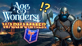 Belegar Ironhammer DESTROYS Chaos Hordes  Age Of Wonders 4 [upl. by Coulombe]