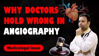 what wrong happened during angio why doctors held negligent medicolegal case by law and doctor [upl. by Attikram]