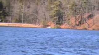 Spike and Chris kayaking at Lake Winfield Scott [upl. by Thirzia470]