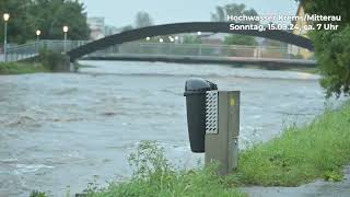 Hochwasser Krems Mitterau Sonntag 15September 2024 [upl. by Sadye]