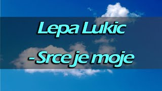 Lepa Lukic  Srce je moje violina matrica  karaoke [upl. by Nikolia405]