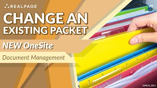 Change an Existing Packet [upl. by Letsyrk]