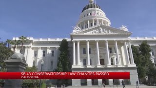 SB 43 conservatorship law changes passed in California [upl. by Nimesay]