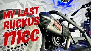 My Last Ruckus Build 171cc [upl. by Renaud]