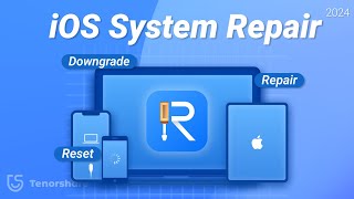 2024 Best iOS System Repair Tool Tenorshare ReiBoot  Fix ALL iOS issues Easily without Data Loss [upl. by Ihel371]