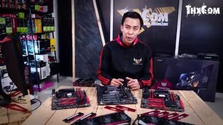 intel i7 4790K OC Vs 6700K OC Vs 5960X OC  ASUS Z97 Z170 X99 รีวิว by ThxCom OC Guide4K [upl. by Candi]