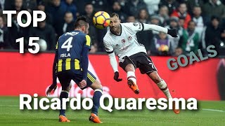 Ricardo Quaresma  Top 15 Goals  HD [upl. by Aralomo]