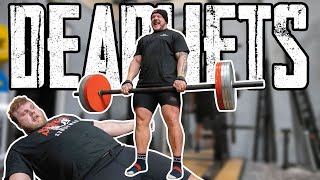 ROAD TO WORLDS STRONGEST MAN  INSANE DEADLIFTS AND BACK WORKOUT  Episode 3 [upl. by Lauber]