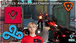 Sentinels vs C9 Epic Match  Americas Last Chance Qualifier [upl. by Ettezoj]