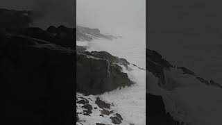 Ogunquit Maine Huge Storm 20 foot Waves [upl. by Oika]