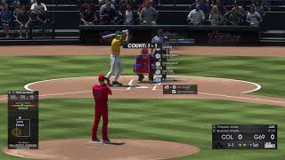 Fernando Tatis jr double jumpIn MLB the show 21 [upl. by Paehpos]