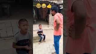 aur Chhotu kya hal hai 😂  Chhota mirchi bada 🤓funny shorts [upl. by Isiad570]